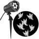 Outdoor projection light with motion halloween decor