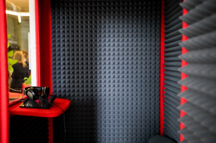 Room decor that acts as soundproofing