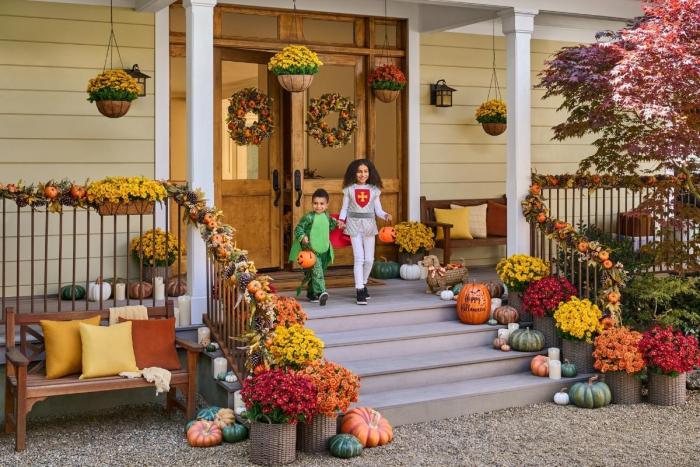 Fall decor ideas outdoors