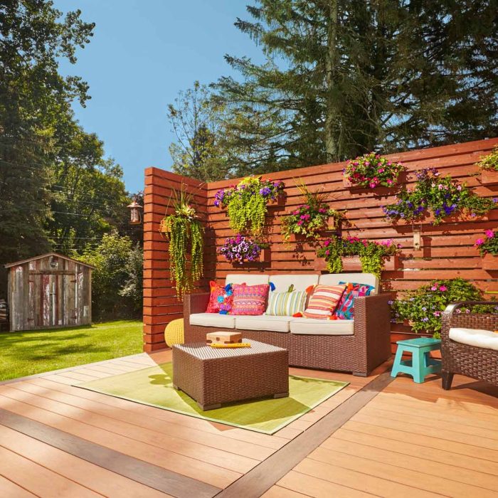 Patio deck decor ideas