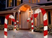 Candy Cane Outdoor Decor Ideas