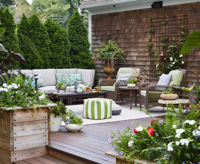 Patio deck decor ideas