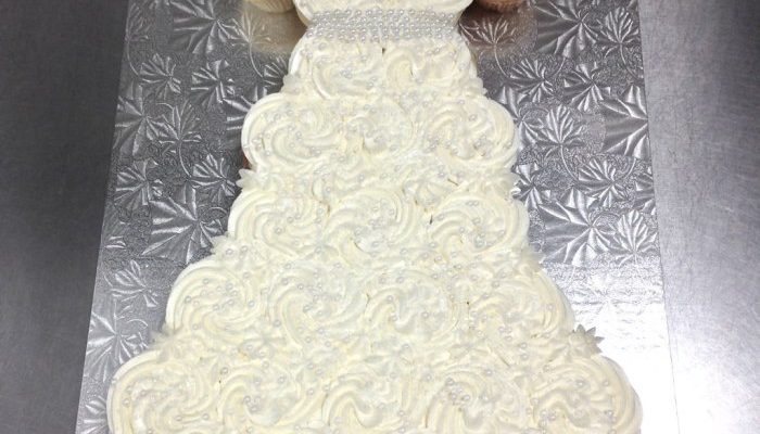 Pull Apart Cupcake Wedding Dress A Novel Design