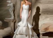 Simple trumpet wedding dresses