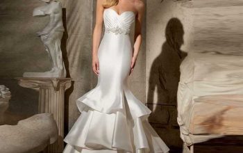 Simple trumpet wedding dresses